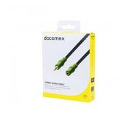 DACOMEX Rallonge audio stéréo jack 3.5 mm - 3 m