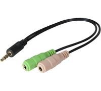 DACOMEX Sachet adaptateur micro et casque stéréo jack 3.5 mm