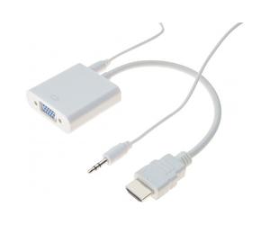 DACOMEX Sachet convertisseur HDMI vers VGA + audio