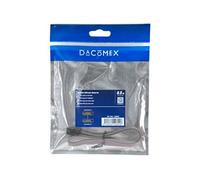 Dacomex SATA 0.5m câble SATA 0,5 m Gris - Câbles SATA (0,5 m, SATA I, Male Connector/Male Connector, Gris, Droit, Droit)