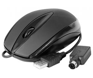 DACOMEX Souris M110-UP noire USB et PS/2