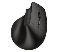 DACOMEX - Souris verticale - optique - 5 boutons - sans fil - 2.4 GHz - noir