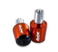 DACONGI Embout Guidon pour BM&W S1000XR S1000 XR 2015-2019 Moto 7/8" Poignées De Guidon Extrémités Poignées De Guidon Poids Curseur Capuchon Bouchon(Orange)