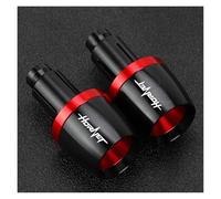 DACONGI Embout Guidon pour HONDA CB750 Hornet 2023-2025, Aluminium CNC, Poignées, Capuchon, Réduit Vibrations, Facile à Installer (Red)