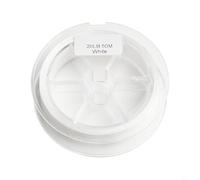 Dacron robuste pour pêche à la truite et au bar 9,1 kg/13,6 kg 50 m, léger pour une manipulation facile pendant la pêche à la truite et au bar (A)