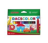 Dacs DC050290 Trousse de 12 Cires à colorer Couleurs Assorties