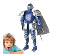 D'action Knight Mobiles - 14,4 X 6,5 X 4 Cm, Collection Knight, Figurine Mobile Complète Imprimée En 3D, Statue Médiévale Exquise, Décoration De Bureau, Figurine De Collection Pour Les Famil