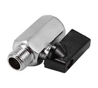 Dacvgog chromé 6,35 mm mâle vers pour compresseur