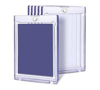 Dacvgog Étui de support de carte magnétique 6 pièces pour cartes commerciales - Support de carte de baseball Charge supérieure magnétique 35 points Protecteurs de cartes