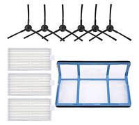 Dacvgog Filtre Brosses Latérales Pièces de Rechange Ensemble pour V3 V3S V5 V5S V5S PRO Accessoires Robot Aspirateur