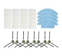 Dacvgog Filtre latéral HEPA Tissu de Chiffon de Remplacement pour M210 M210S M210B M213 Robot Aspirateur Pièces de Rechange