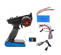 Dacvgog Kit émetteur ESC 2,4 G CH3 pour pièces de mise à niveau de voiture C14 C24 MN D90 MN99S