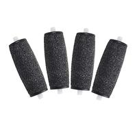 Dacvgog Lot de 4 têtes de rouleau de rechange pour lime électrique en velours lisse pour les pieds et pédicure - Outil de soin des pieds