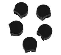 Dacvgog Lot de 5 matériel pour Clarinette Clarinet de protection pour repose-poignet en caoutchouc souple pour clarinette, noir