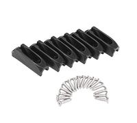 Dacvgog Lot de 6 tendeurs de corde autobloquants en nylon pour canoë kayak