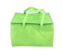 Dacvgog Pliable GlacièRe Sac Portable Gâteau Alimentaire Sac Isolé Feuille D' BoîTe Thermique ÉTanche Pack de Glace BoîTe à Lunch BoîTe de Livraison Sac Vert