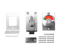 Dacvgog Salle de bain WC Indicateur Confidentialité Boulon Mort Serrure de Porte Loquet Vacant Crochet