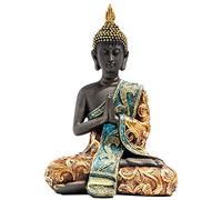 Dacvgog Statue de ThaïLande Sculpture RéSine Bouddhisme à la Main Hindou Feng Figurine MéDitation DéCor à Ornement