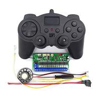 Dacvgog Transmetteur de télécommande 16 canaux 2,4 G + panneau récepteur panneau de contrôle contrôleur 12 V DIY pour voiture RC / / Excavator