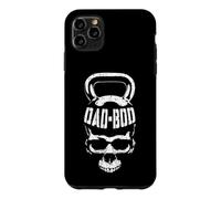 Dad BOD Kettlebell Crâne Amusant Halloween Gym Fitness Entraînement Coque pour iPhone 11 Pro Max