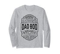Dad BOD Vintage Whisky Label Fête des Pères Gym Entraînement Homme Manche Longue