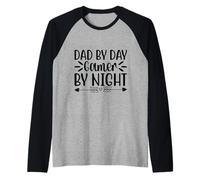 Dad by Day Gamer by Night Epic Designs Every Gamer Will Love Manche Raglan