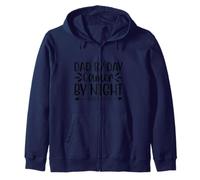 Dad by Day Gamer by Night Epic Designs Every Gamer Will Love Sweat à Capuche