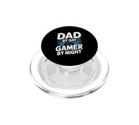 Dad by Day Gamer by Night PopSockets PopGrip pour MagSafe