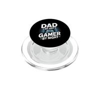 Dad by Day Gamer by Night PopSockets PopGrip pour MagSafe