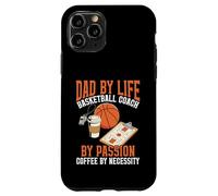 Dad by Life Design Basketball Coach par Passion Coffee Lover Coque pour iPhone 11 Pro