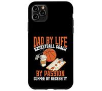 Dad by Life Design Basketball Coach par Passion Coffee Lover Coque pour iPhone 11 Pro Max