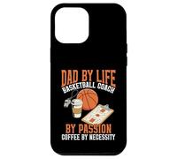 Dad by Life Design Basketball Coach par Passion Coffee Lover Coque pour iPhone 12 Pro Max
