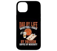 Dad by Life Design Basketball Coach par Passion Coffee Lover Coque pour iPhone 14 Plus