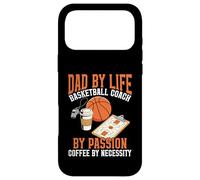 Dad by Life Design Basketball Coach par Passion Coffee Lover Coque pour iPhone 17 Pro Max