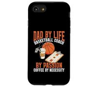 Dad by Life Design Basketball Coach par Passion Coffee Lover Coque pour iPhone SE (2020) / 7/8