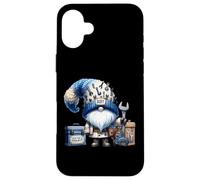 Dad Can Fix Anything Funny GNOME Daddy with Toolkit for Dad Coque pour iPhone 16 Plus
