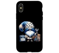 Dad Can Fix Anything Funny GNOME Daddy with Toolkit for Dad Coque pour iPhone X/XS