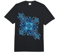 Dad CPU PC Sci-FI Movie Circuit Board Computing Comfort Colors Adult Heavyweight T-Shirt