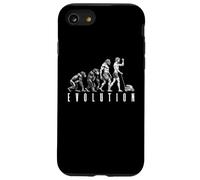Dad Evolution Tondeuse à gazon drôle vintage fête des pères homme Coque pour iPhone SE (2020) / 7 / 8