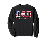 Dad Father's Day American Flag 4th of July USA Patriotic Sweatshirt