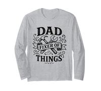 Dad Fixer of Things, Outils de Bricolage Amusants, clé à Marteau, Handy Man Manche Longue