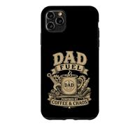 Dad Fuel Coffee Mechanic Citation Vintage Tool Illustration Coque pour iPhone 11 Pro Max
