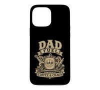 Dad Fuel Coffee Mechanic Citation Vintage Tool Illustration Coque pour iPhone 13 Pro Max