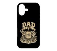 Dad Fuel Coffee Mechanic Citation Vintage Tool Illustration Coque pour iPhone 17