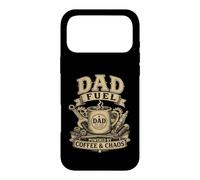 Dad Fuel Coffee Mechanic Citation Vintage Tool Illustration Coque pour iPhone 17 Pro Max