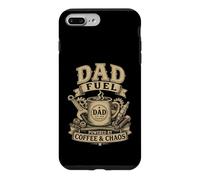 Dad Fuel Coffee Mechanic Citation Vintage Tool Illustration Coque pour iPhone 7 Plus/8 Plus