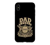 Dad Fuel Coffee Mechanic Citation Vintage Tool Illustration Coque pour iPhone XS Max