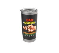 Dad Grandpa Great Grandpa I Just Keep Getting Better Gobelet isotherme en acier inoxydable double paroi