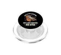 Dad is Not Sleeping He's Just Resting His Eyes PopSockets PopGrip pour MagSafe