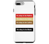 Dad Joke, It's ok to be Latino, Native, Asian Coque pour iPhone 7 Plus/8 Plus